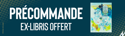 Bannière de l'ex-libris offert pour la précommande du tome 5 du manga "Le Poème du Vent et des Arbres" ou la commande d'un tome de la série sur la boutique en ligne de naBan Éditions