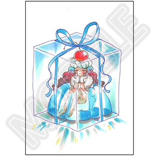 Carte postale Princesse Gelée par Ikue Aizawa (Précommande)
