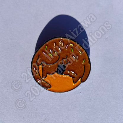 Pin's Chat Donut par Ikue Aizawa (Précommande)