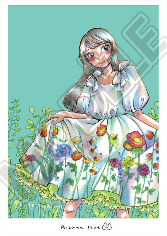 Air Estival - Illustration A4  par Ikue Aizawa (Précommande)